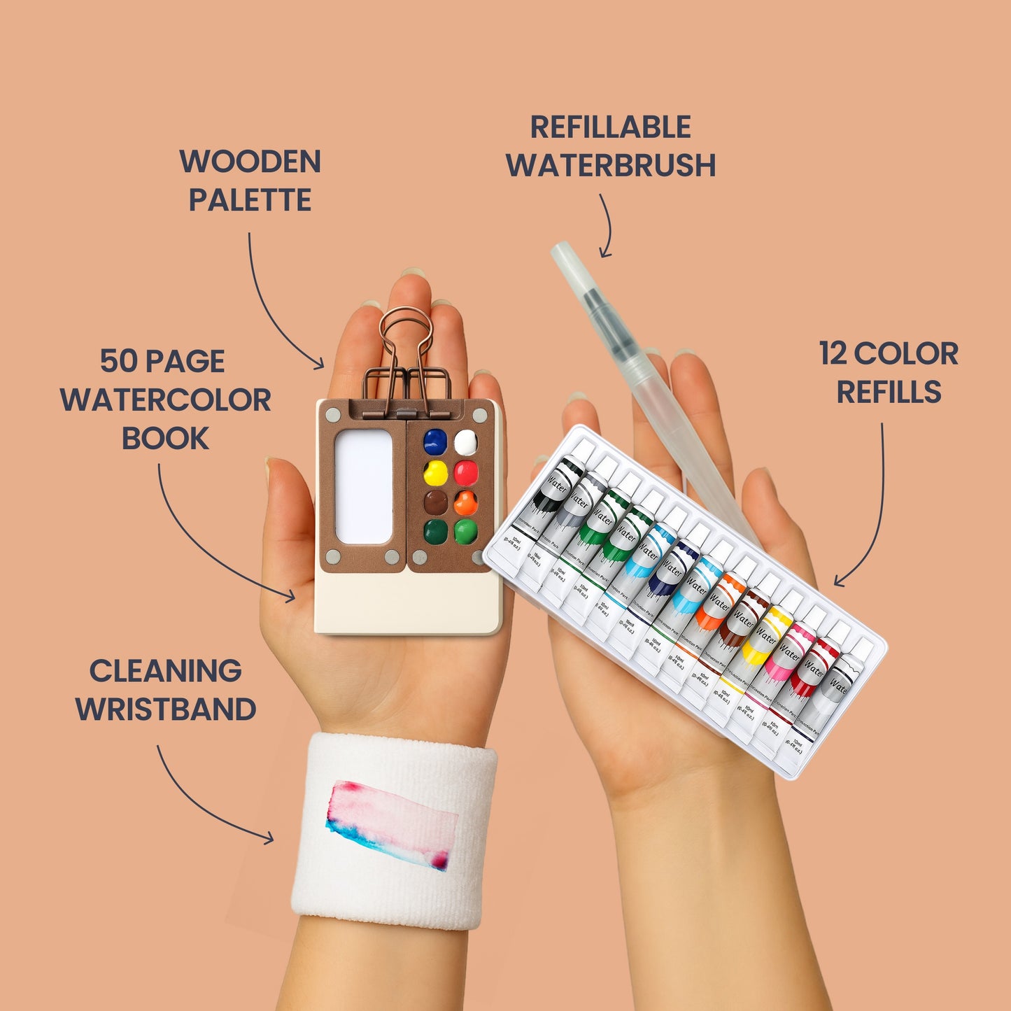 Tinkercito™ Pocket Watercolor Studio - Tinkercito