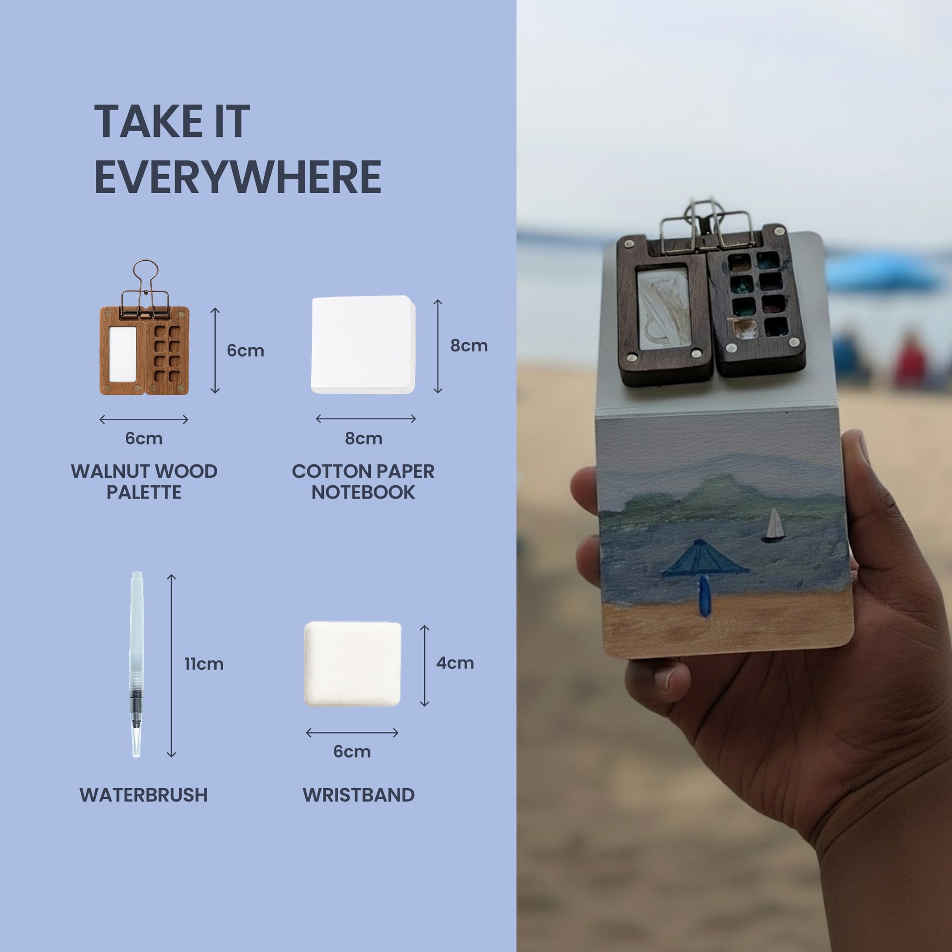 Tinkercito™ Pocket Watercolor Studio - Tinkercito