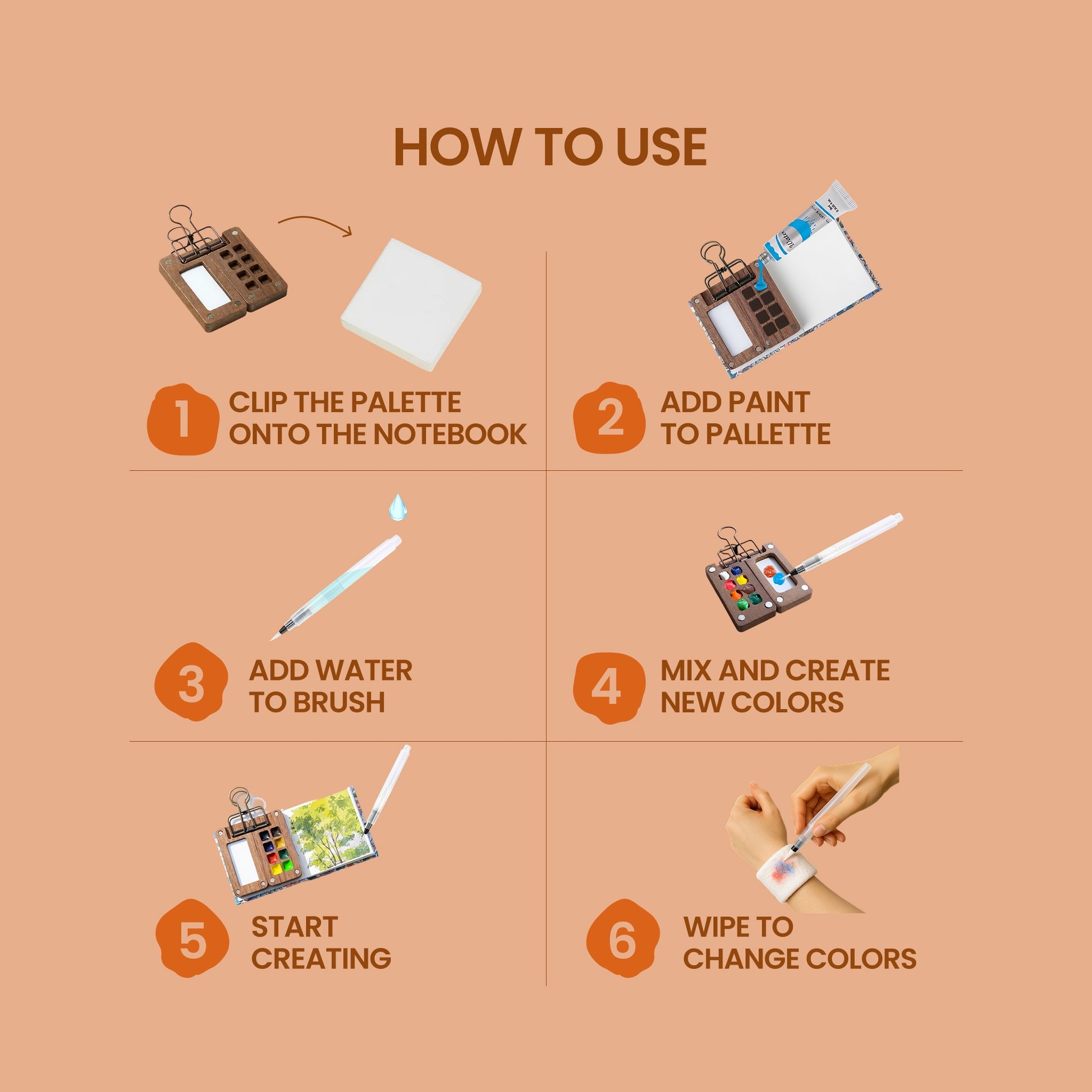 Tinkercito™ Pocket Watercolor Studio - Tinkercito